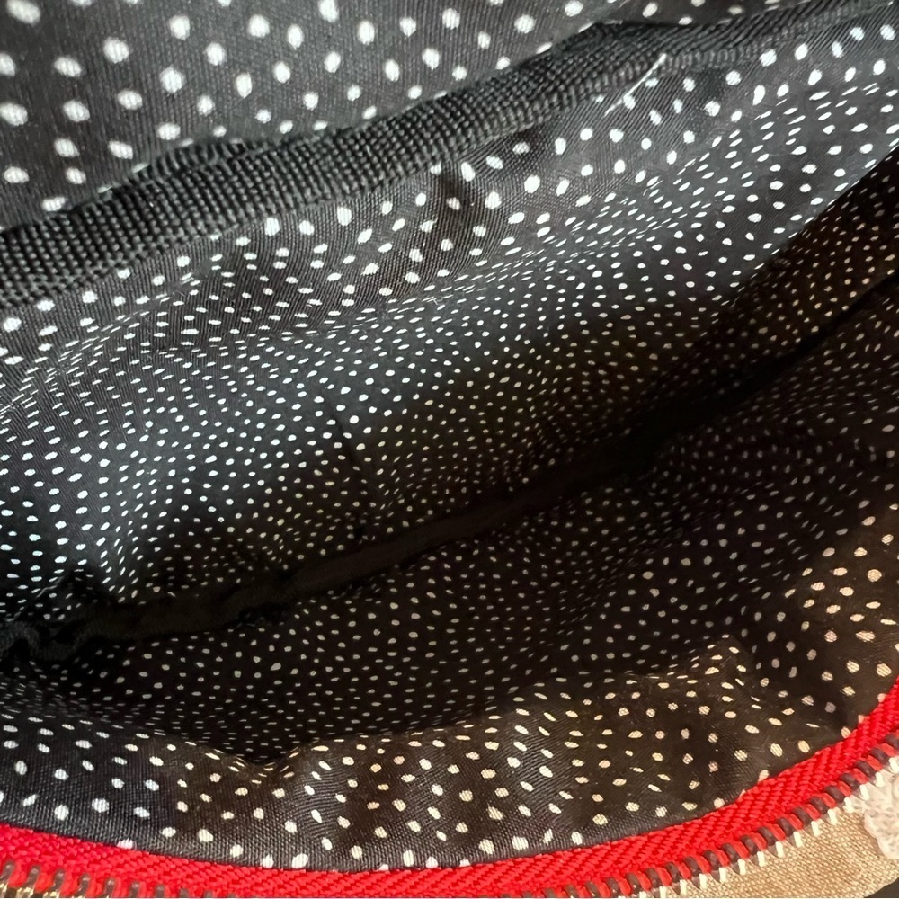 NWT Brighton Black and White Heart Print Sling Bag - Picture 7 of 9